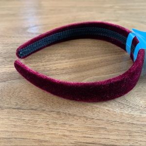NWT velvet headband